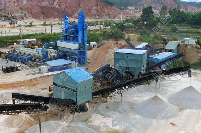 砂石礦山生產線