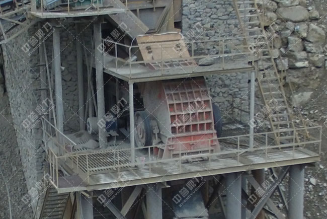 內(nèi)江市威遠縣加利礦業(yè)時產(chǎn)500-600噸砂石料生產(chǎn)線