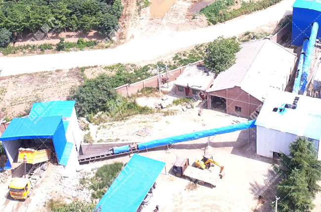 陜西省渭南市潼關時產300噸石料生產線